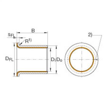 FAG Flanged bushes - EGF20115-E40