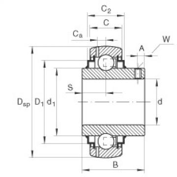 المحامل GY1008-KRR-B-AS2/V INA