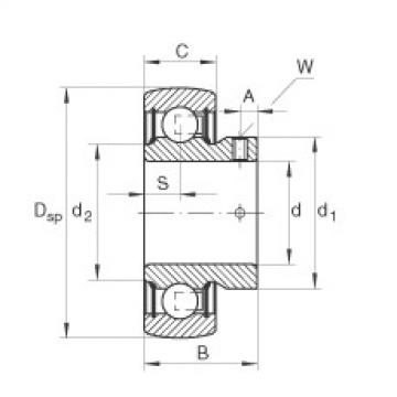 المحامل AY15-NPP-B INA