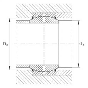 FAG Radial spherical plain bearings - GE120-DO-2RS