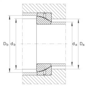 FAG Angular contact spherical plain bearings - GE50-SX