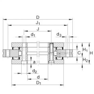 FAG Axial/radial bearings - YRT580