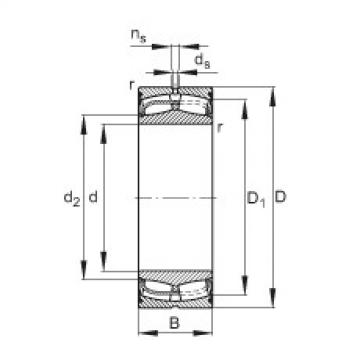 FAG Sealed spherical roller bearings - 24130-BE-XL-2VSR