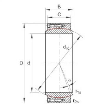 FAG Large radial spherical plain bearings - GE360-DW