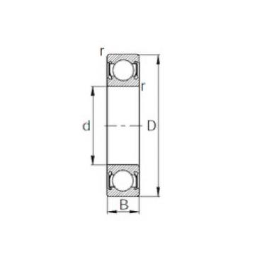 المحامل 6920-2RS CYSD