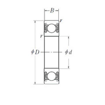 المحامل 6206-2RS-20 FBJ