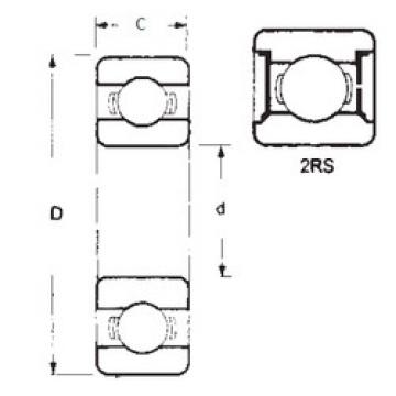 المحامل 6903-2RS FBJ