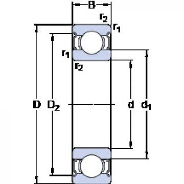 المحامل 6201-2Z/VA201 SKF