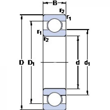 المحامل 6036 SKF