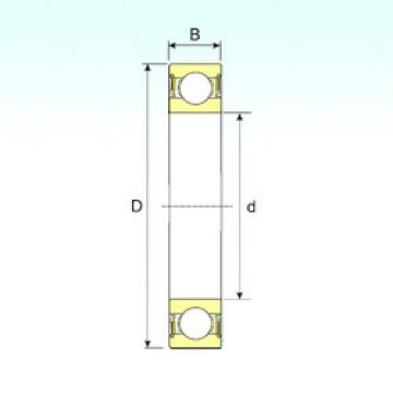 المحامل 61811-2RS ISB