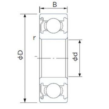 المحامل 6202-Z CYSD