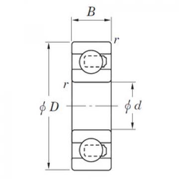 المحامل NC6004 KOYO