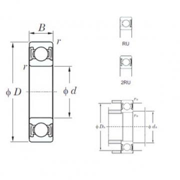 المحامل 62/32-2RU KOYO