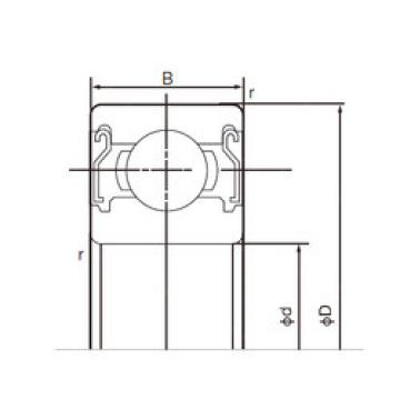 المحامل 6810ZZE NACHI