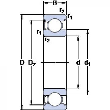 المحامل 624-Z SKF