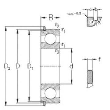 المحامل 6203-NR NKE