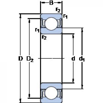 المحامل 635-2RZ SKF