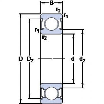 المحامل W 61804-2Z SKF