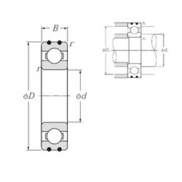 المحامل AC-6207 NTN