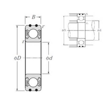 المحامل AC-6005LLB NTN