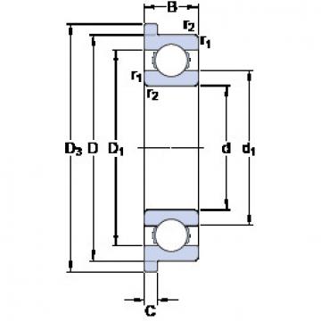 المحامل D/W R144 R SKF