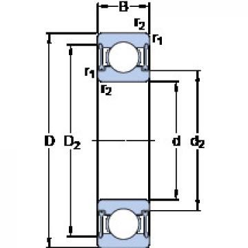 المحامل W 638-2RZ SKF