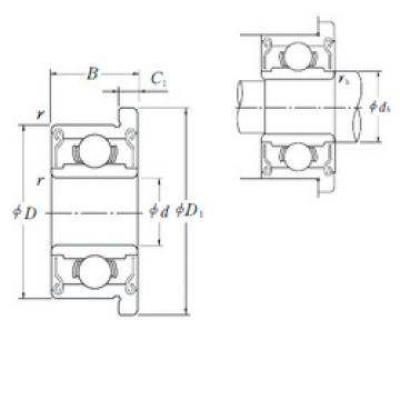 المحامل F608ZZ NSK