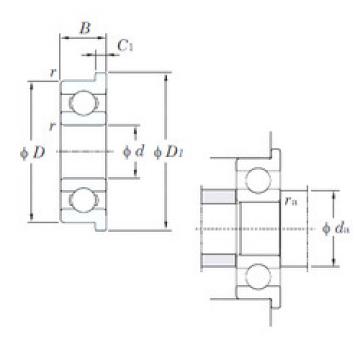 المحامل F607 KOYO