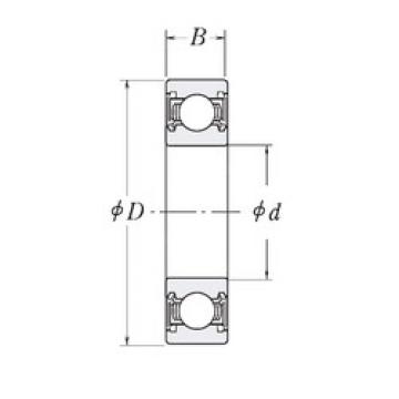 المحامل LJ1.1/8-2RS RHP