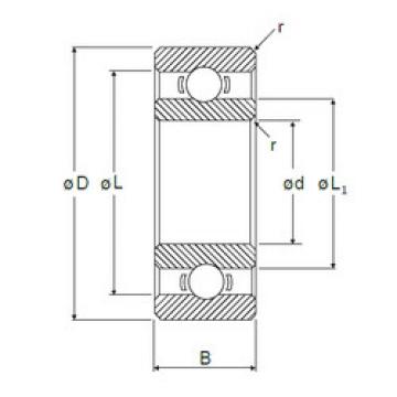 المحامل L-520 NMB