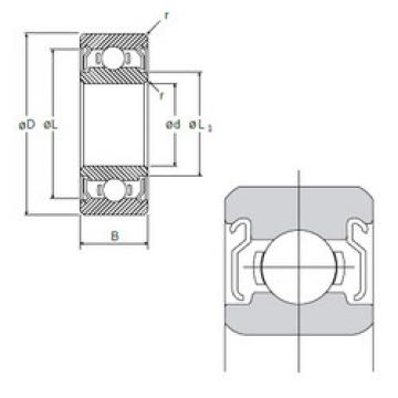 المحامل L-1470KK NMB