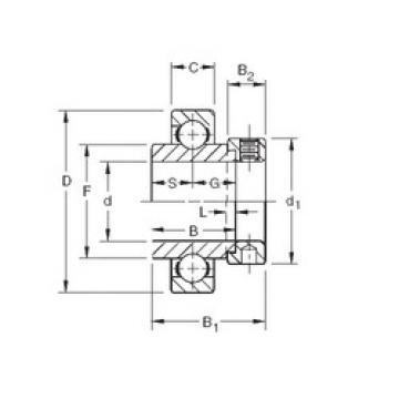 المحامل SMN104K Timken