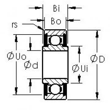 المحامل SRW1-4-TT AST