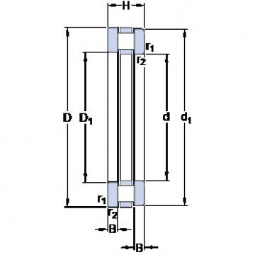 المحامل 81244 M SKF