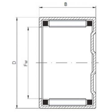 المحامل BK0610 CX