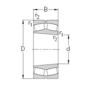 المحامل 230/600-K-MB-W33 NKE