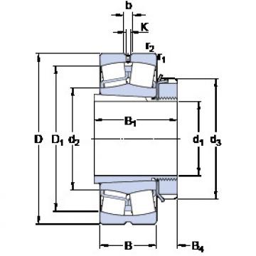 المحامل 22226 EK + H 3126 SKF