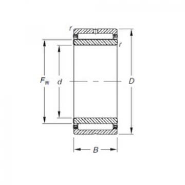 المحامل NKJ15/16 Timken