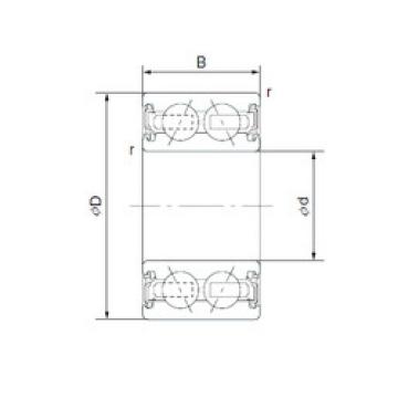 المحامل 4608-5AC2RS CYSD