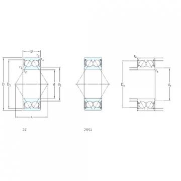 المحامل E2.3309A-2Z SKF