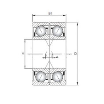 المحامل 7022 ADF ISO