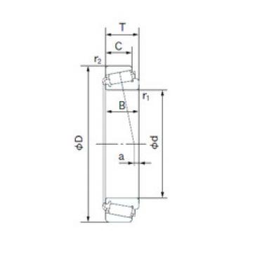 المحامل E32221J NACHI