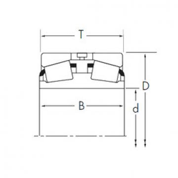 المحامل 13176D/13318+Y1S-13318 Timken