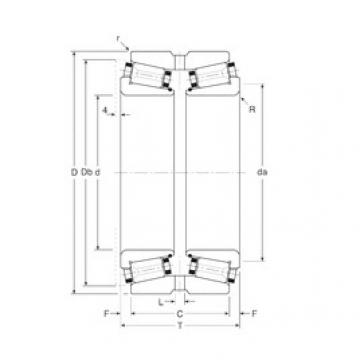 المحامل 126085X/126136XG Gamet