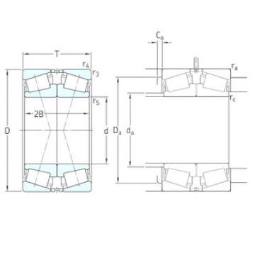 المحامل 32040X/DF SKF