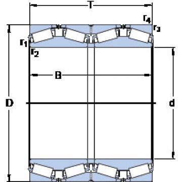 المحامل BT4B 332671/HA1 SKF