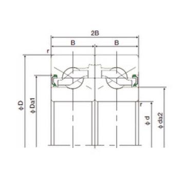 المحامل 17TAB04DF-2NK NACHI