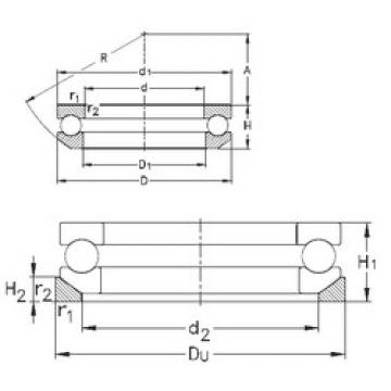 المحامل 53326-MP+U326 NKE