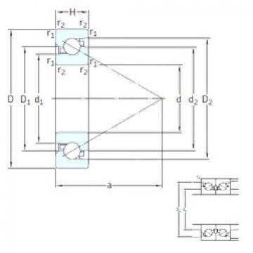 المحامل BSA 205 CG SKF