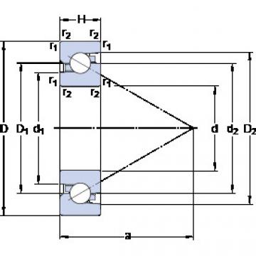 المحامل BSA 215 C SKF